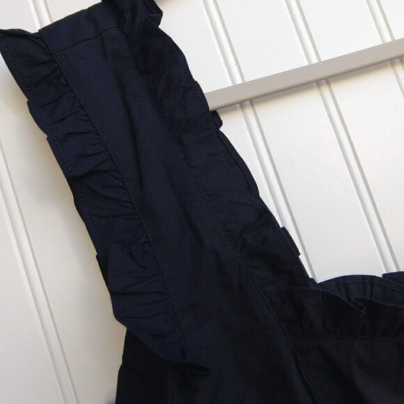 J Crew Ruffle Trim Mini Dress in Stretch Cotton Poplin Plus Size 24 NWT BR445 - Picture 8 of 15